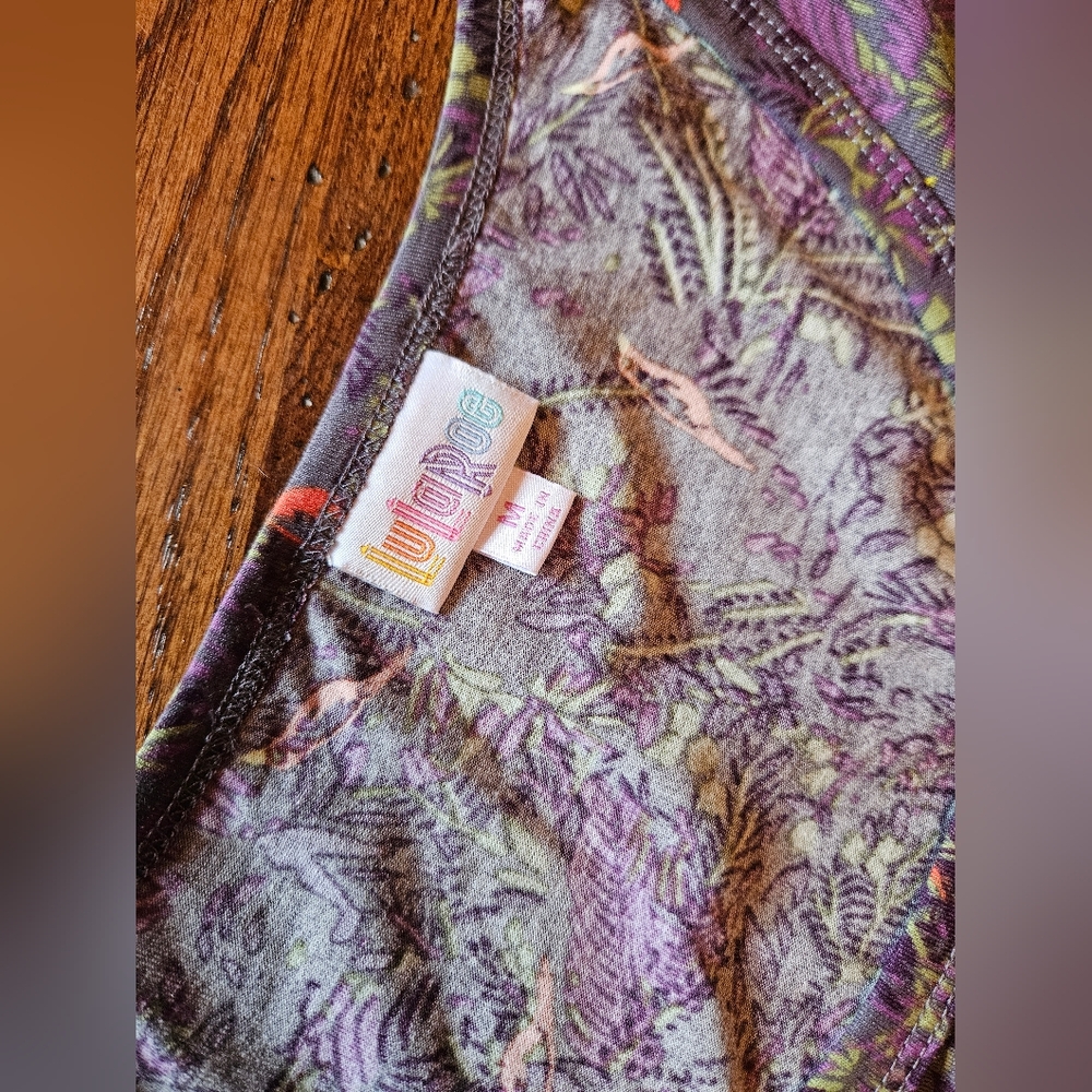 NWT LuLaRoe Nicole Dress M - Picture 5 of 6